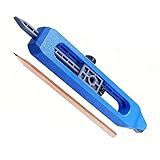 Musibo Contour Gauge Profile Tool,Scriber Marking Tool,Outline Shape Duplicator with Adjustable Lock Precisely Copy Irregular Shape,Carpenter Tile Tool for Woodworking DIY Handyman Craftsman