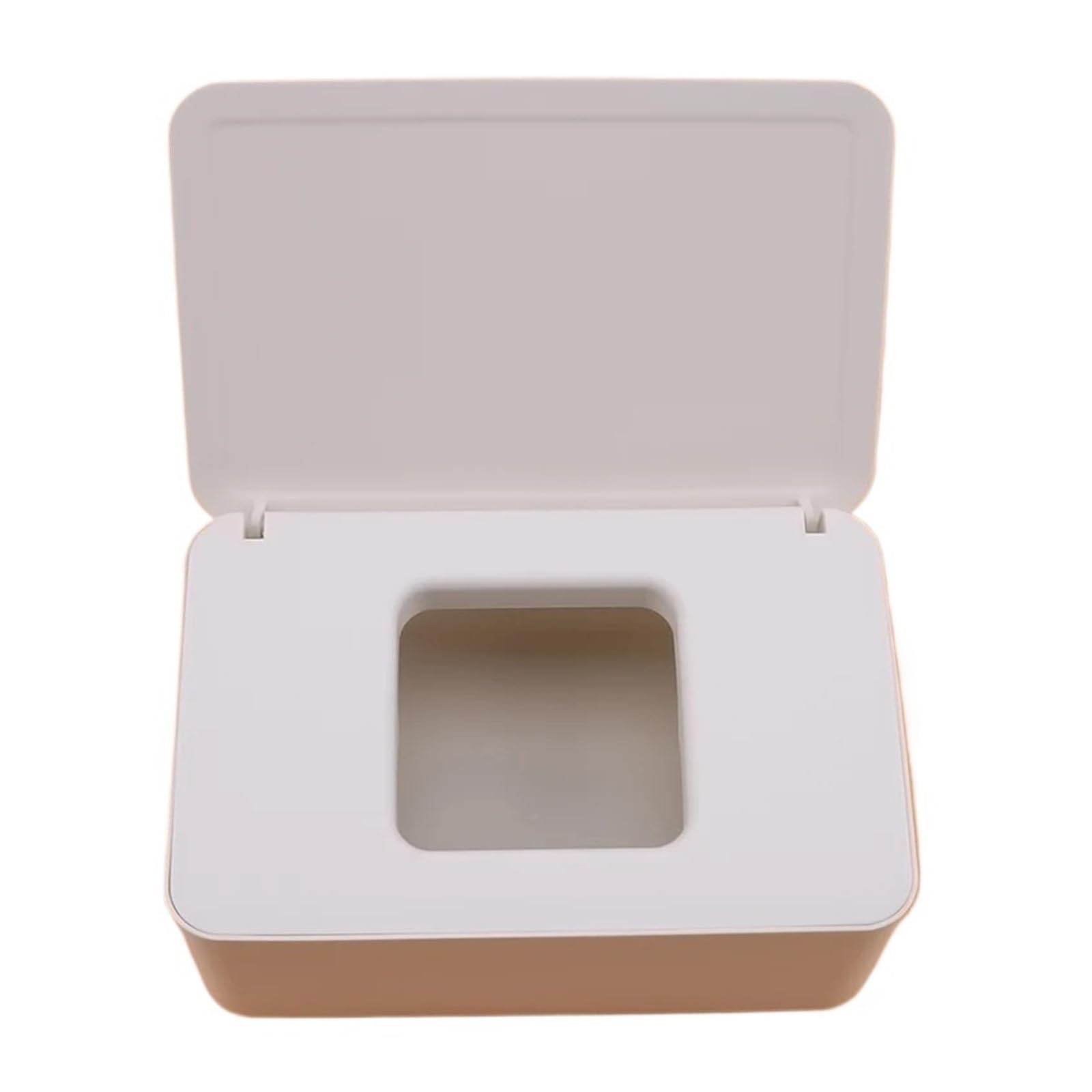 Eefpxwtz White Household Square Tissue Box， Plastic Tissue Box Holder Wet Wipes And Paper Towel Dispenser Napkin Organizer Multicolor(White)