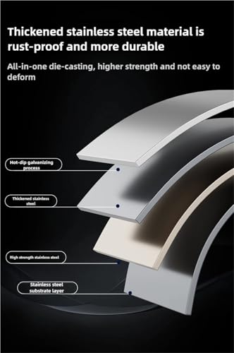 Support climatiseur charge 280kg rigide à structure triangle - 6