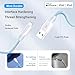 Apple MFi Certified 4Pack 4Color Lightning Cable iPhone Charger Nylon Braided USB Charging Cord for iPhone (Multicolored-10ft)