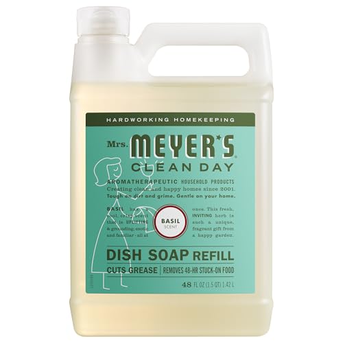 MRS. MEYER'S CLEAN DAY Liquid Dish Soap Refill...