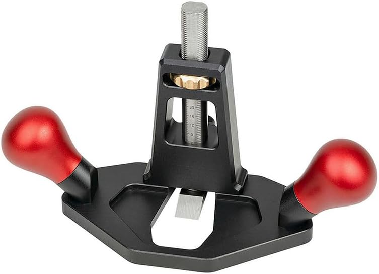 Router Plane Convenient Depth Adjusting Screw Nut Handheld Router Planer For Right Angle Tenon Shoulder Trimming Groove Slotting