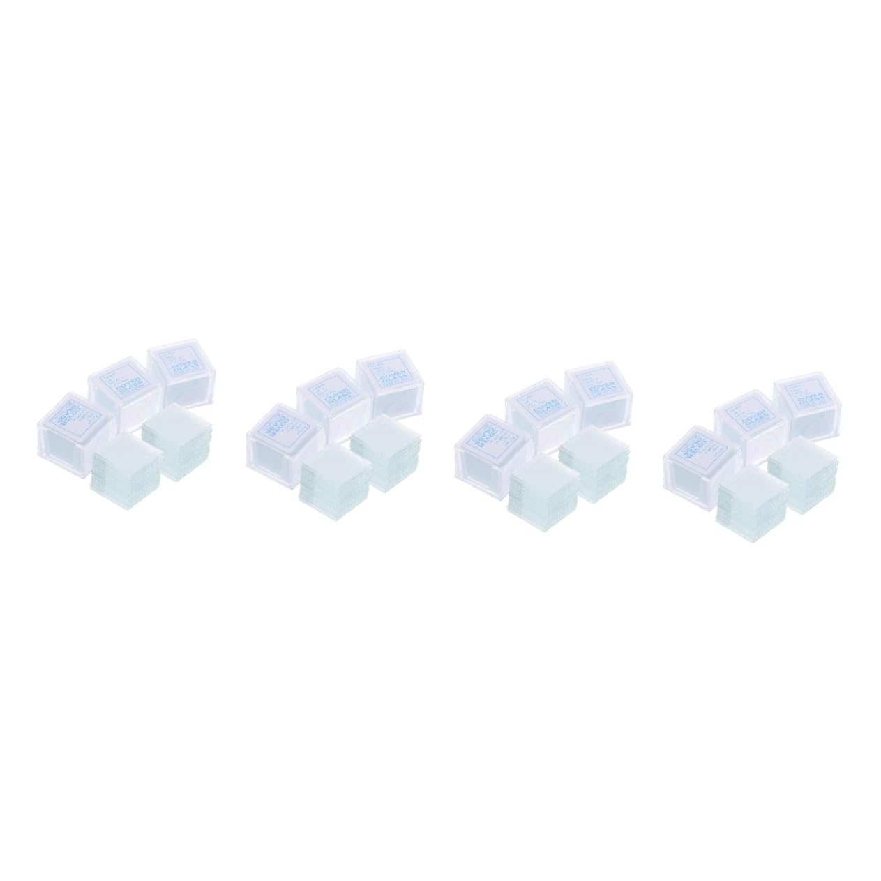 2000pcs Microscope Slides and Coverslips Pre-Cleaned Glass Cover Glass for Laboratory Slides for Microscopy for Research and Educational Use