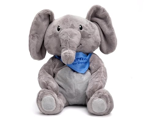 Image of Lilly's Love Weighted Stuffed Animal, 5lb | Sensory Plush for Kids & Adults | Machine Washable Plushie w /Removable Inner | Calming Weighted Stuffed Animal for Anxiety, Ernie The Elephant