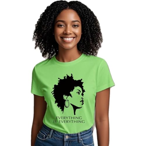 Image of Black History Shirts Black Graphic tees for Men and Women, Magic Fashion Afro American Natural Hair Vintage Melanin T-Shirts