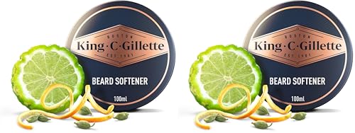 King C. Gillette Beard Balm, 100ml (Pack of 2)