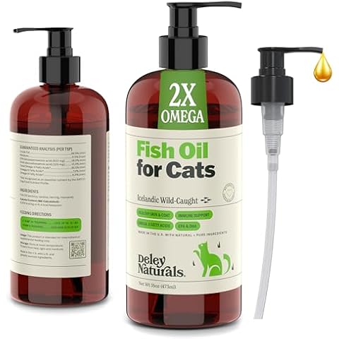 Deley Naturals Fish Oil for Cats Cover