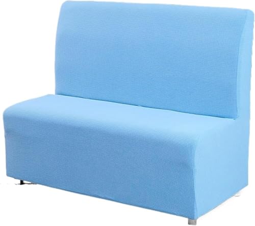 Ghygetrich Housses de Canapé, Couvre Canapé Housse de Canapé 2 Place House Canape d'angle Couvre Canapé d'angle Housse Canapé Extensible Sky Blue