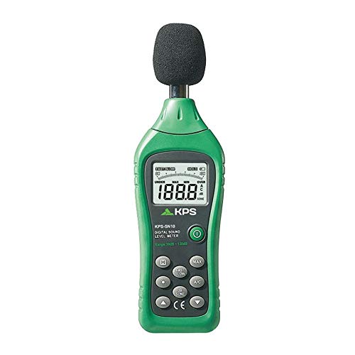 KPS -SN10 Digital Sonometer Type II Sound Meter 30-130dB Sampling 2 Times per Second Frequencies Between 3Khz-8Hz