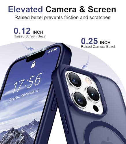 Coque iPhone 13 Pro Max MagSafe transparente mate et antichoc - 5