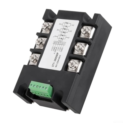 Régulateur de tension CA triphasé 100A avec contrôle potentiomètre précis