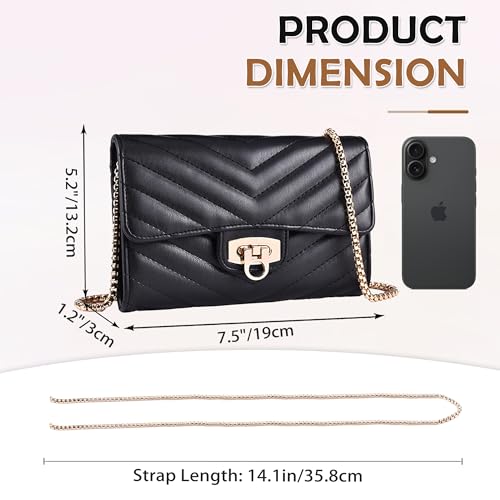 Image of Stylish Small Crossbody Bag for women - Compact Phone Bag & Wallet, Lightweight & Perfect for Work, Travel, or Casual Outings