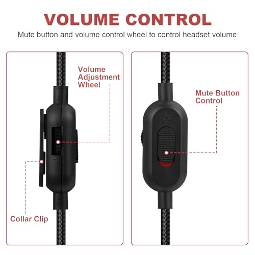 Cable extensión de auriculares 3.5mm con control de volumen, 2m miniatura 3