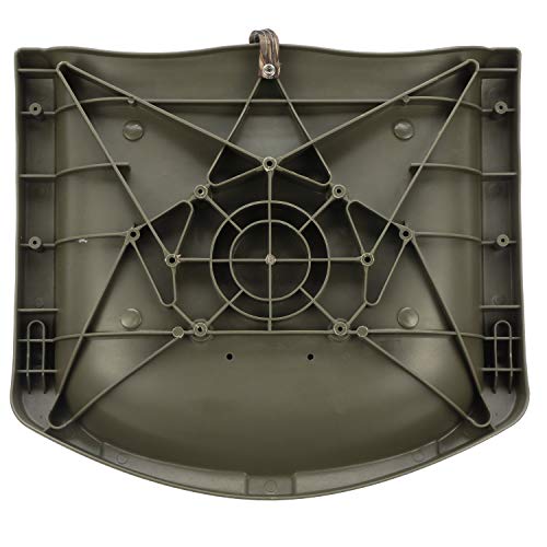 Attwood 98391Gnmx Padded Boat Seat, Camouflage, Molded Plastic Frame, 20 Inches W X 17 Inches D X 12 Inches H #TOP3