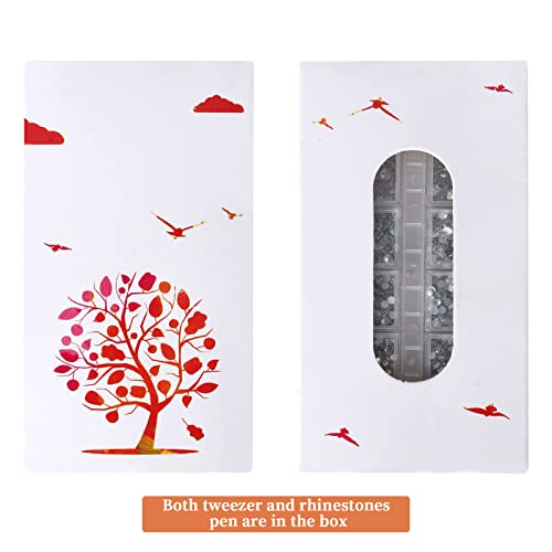 3792 Pcs Rainbow Ab Flatback Rhinestones Set For Nail, Art, Crafts, Makeup, Tumblers Glitter Round With Tweezers And Picking Pen(Ss6~Ss20) #TOP2