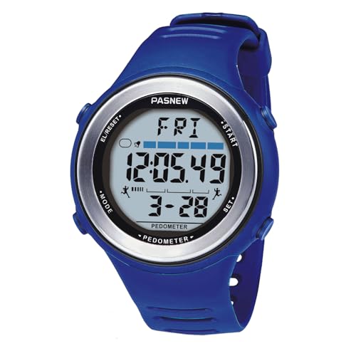 Image of PASNEW Boys' Watches - Dual Display, Large Dial Sport Watch, Black Outdoor Watch for Boys & Teens - Waterproof