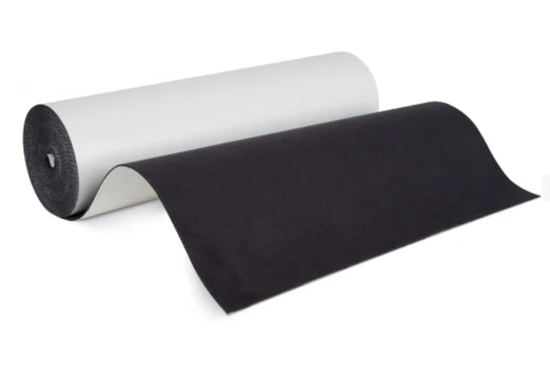 North Coast Medical Easy-Pull Moleskin, Black, 12in x 5 yd (30cm x 4.5m)