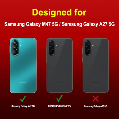 Image of Zapcase Back Case Cover for Samsung Galaxy M47 5G | Compatible for Samsung Galaxy M47 5G Back Cover | Liquid Silicon Magic Case with Camera Protection | Red