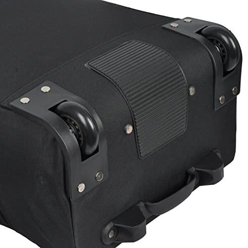 KEANU Einkaufstrolley Wheel Trolley Shopping Damentasche Einkaufsroller Korb Shopper - Trinity - Farbauswahl (Pure Black… – Bild 6