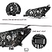 JSBOYAT Headlight Assembly Set for 2017-2022 Subaru Impreza 18-23 Crosstrek Headlamps Passenger and Driver Side