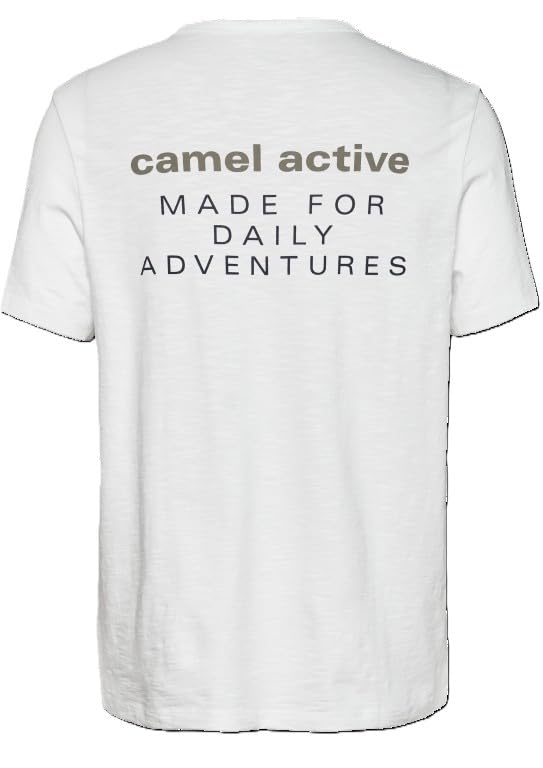 T-Shirt Homme camel active 409700-6t70 Haut Casual Manches Courtes