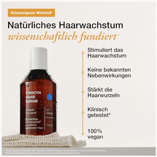 Sérum cheveux Thiocyn antichute homme remède naturel