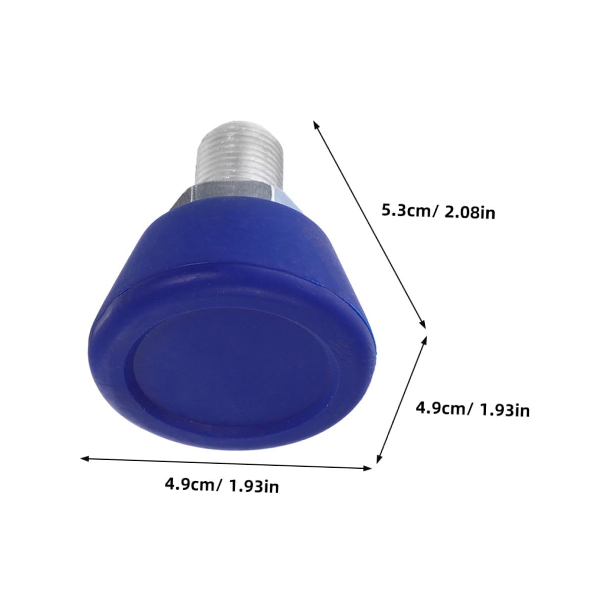 KOMBIUDA 2pcs Roller Skate Brake Pad Replacement Lightweight Toe Stoppers for Improved Braking Performance Non Slip Toe Guards for Efficient Installation