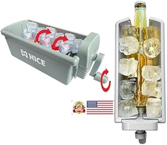 HICE Drink Chiller Rapid Beverage Cooler - Hyper Spin Instant Can & Bottle Cooler, No Batteries, Iced Frost Cooling for Soda, Beer & Water, Mini Universal Drink Cooler, Fast & Coldest Freeze (Gray)