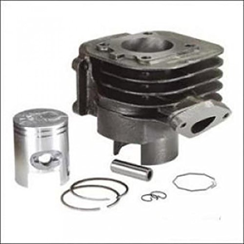 Kit cylindre piston fonte axe clips segments scooter Booster MBK 50 Spirit Neuf