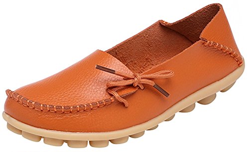 Hee Grand Mujer Piel Cordones para Hombre Flats Bombas