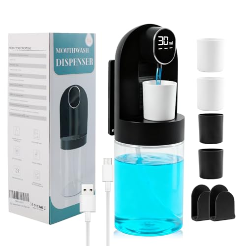 Mouthwash Dispenser for Bathroom