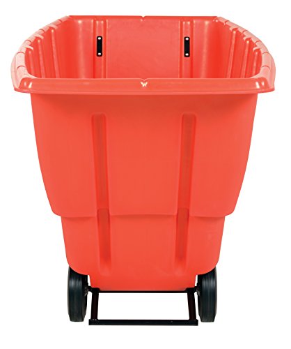 Carretilla Plástica Vestil 450 lb Capacidad Roja miniatura 6