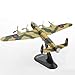 1/144 Lancaster MK1 Bomber Model Plane Alloy Fighter Military Model Diecast Plane Model for Collection