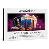 Wonderbox Regal Movie Gift Box, 2 Tickets and 2 Popcorn, Movie Night Experience for 2, Valid at 425 Locations