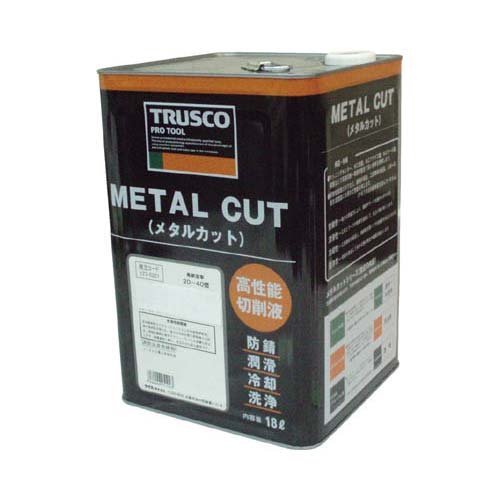 TRUSCO(トラスコ) メタルカット エマルション高圧対応油脂型 18L MC-16E