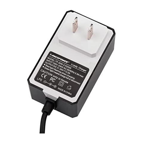 21V Charger 2A Lithium Battery Replacement Charger 20V 20.5V 18.5V 18V 19V Compatible with Mini Chainsaw Battery Charger, Cordless Small Electric Portable Handheld Chainsaw Accessories Cover