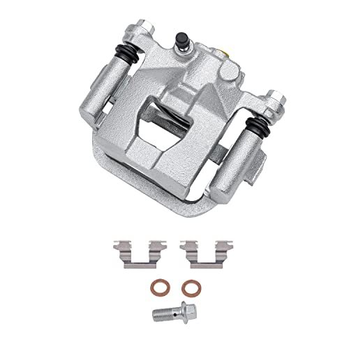 Image of Detroit Axle - 4pc Brake Calipers for 2007-2010 Nissan Altima Disc Brake Calipers w /Brackets 2008 2009 Front and Rear Replacement
