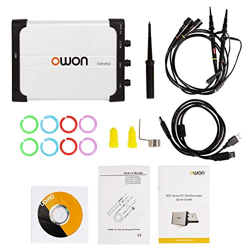 Owon Vds1022I Usb Pc Virtual Oscilloscope, Mit Usb Isolation, 25 Mhz Analog Bandwidth #TOP6
