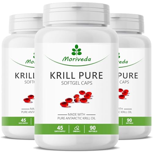 Cápsulas de Aceite de Krill Moriveda 1000mg - 270 Cápsulas