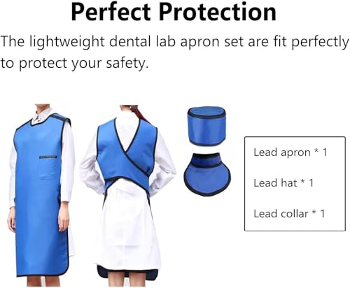 Delantal de plomo para evitar fatiga lumbar con chaleco protector de rayos X flexible 3