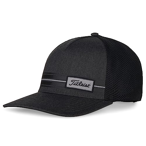 Titleist Surf Stripe Laguna Capuchon, Gris chiné/Noir,...