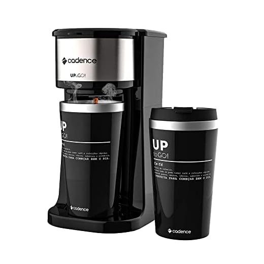 Cafeteira Elétrica Cadence To Go com 2 Copos Térmicos