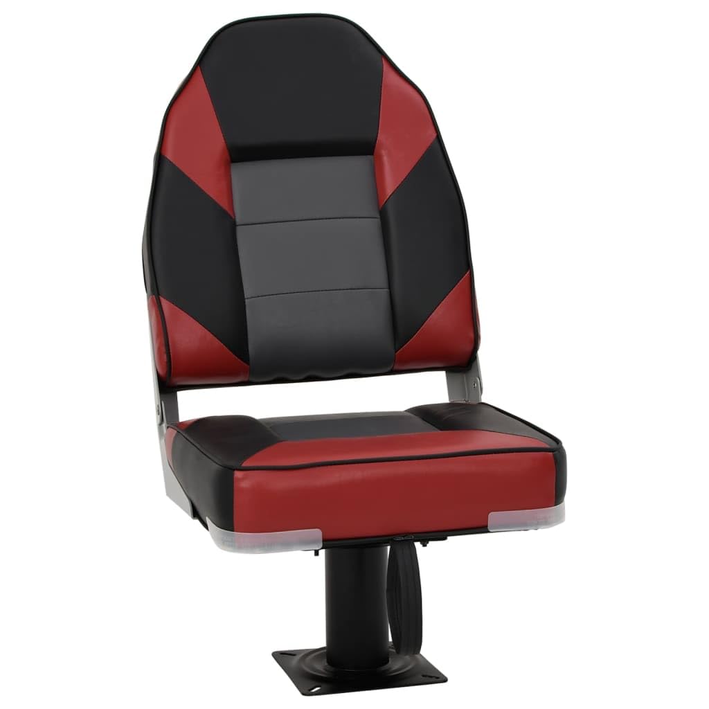 vidaXL Set de Asientos Plegables para Barco 2 uds con Respaldo Alto