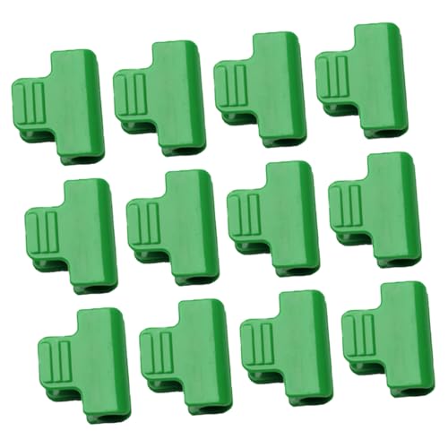 POPETPOP Abrazaderas De Plástico Para Invernadero 11 Mm, Paquete De 24 Clips Resistentes Para Fijar Lonas y Telas, Accesorio Duradero Para Jardinería y Cultivo Exterior