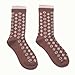 Everything Chic Luxury Designer-Inspired Crew Socks for Dog Lovers Brown Fashion Socks for Men & Women Match ChewyPawtton Dog Sweater Pet Parent Gift