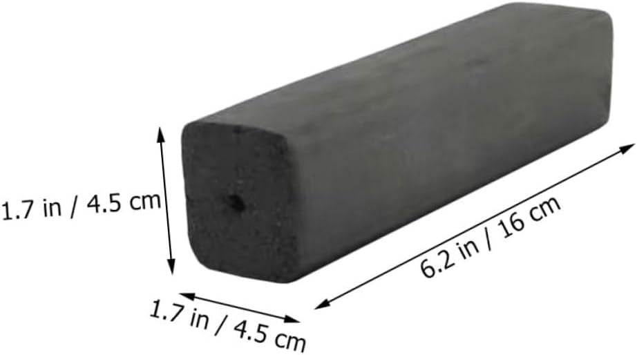 5pcs Multi-use Charcoal Tablets Bamboo Charcoal for Camping and Indoor Use Lightweight Fire Starter for BBQ and Outdoor Cooking