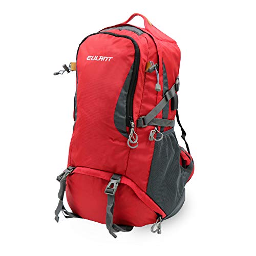 ONT Mochila de Senderismo con Cubierta de Lluvia Mujeres Hombres de Viaje con Puerto