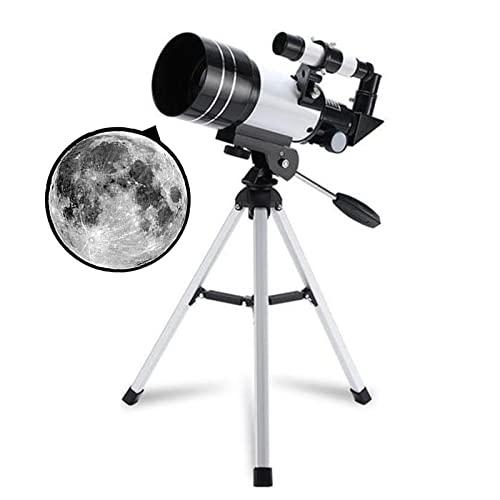 Telescopio Astronómico Refractor 300x70mm Principiantes miniatura 1