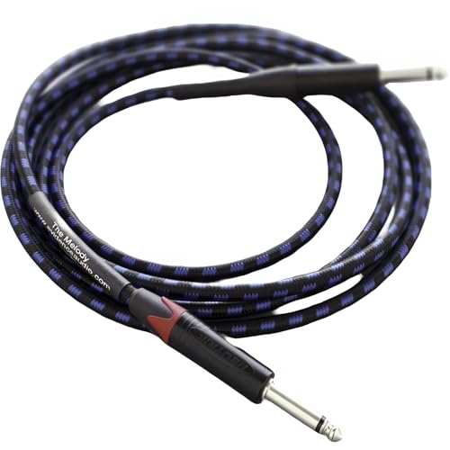 Evidence Audio Melody câble prise jack droite 6,3 mm 6m sans distorsion pour instrument