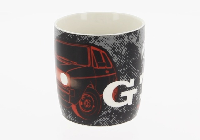 Taza cerámica VW GTI 370 ml negra BRISA miniatura 7